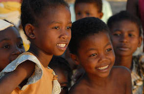 Des enfants malgaches